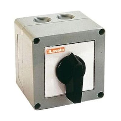 LOVATO – Interruttore 2 poli GX91 20 a-u 48 x 48 LOVATO – Interruttore 2 poli GX91 20 a-u 48 x 48
