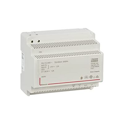 Legrand Alimentatore BUS-SCS per impianti audio e video 2 fili 346050 Bticino Legrand Alimentatore BUS-SCS per impianti audio e video 2 fili 346050 Bticino