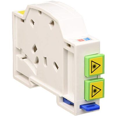 DeLOCK Scatola di giunzione in fibra ottica per guida DIN 2 x SC Simplex o LC Duplex DeLOCK Scatola di giunzione in fibra ottica per guida DIN 2 x SC Simplex o LC Duplex