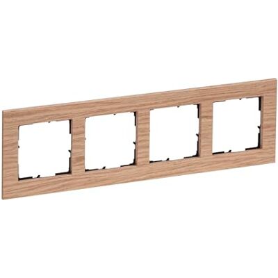 Legrand Cornice Interruttore Natura Rovere 4-ricami Legrand Cornice Interruttore Natura Rovere 4-ricami
