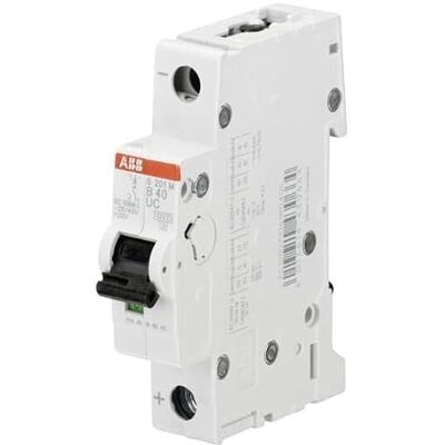 ABB -entrelec s201 m-b6uc – Interruttore automatico 1 polo 6 A personalizzare 10 KA ABB -entrelec s201 m-b6uc – Interruttore automatico 1 polo 6 A personalizzare 10 KA