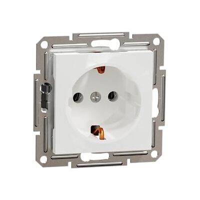 Schneider Electric - EPH2970121D - Bianco - 2P+E - Socket Schneider Electric - EPH2970121D - Bianco - 2P+E - Socket