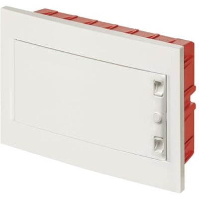 ELETTROCANALI Centralino ad incasso, 18 moduli, con morsettiera 6x10mm, bianco, IP40, con sportello cieco EC63018CE ELETTROCANALI Centralino ad incasso, 18 moduli, con morsettiera 6x10mm, bianco, IP40, con sportello cieco EC63018CE
