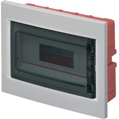 ELETTROCANALI Centralino ad incasso, 12 moduli, grigio, IP40, sportello in policarbonato fume' EC63012 ELETTROCANALI Centralino ad incasso, 12 moduli, grigio, IP40, sportello in policarbonato fume' EC63012