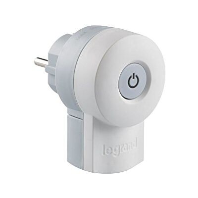 Legrand LEG50409 Spina doppia funzione con interruttore 16 a, 230 v~, colore: Bianco Legrand LEG50409 Spina doppia funzione con interruttore 16 a, 230 v~, colore: Bianco