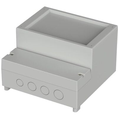 BOPLA Alloggiamento regolatore REGLOCARD RCP 170 F grigio chiaro 166 x 161 x 109.5 ABS 1 pc(i) BOPLA Alloggiamento regolatore REGLOCARD RCP 170 F grigio chiaro 166 x 161 x 109.5 ABS 1 pc(i)