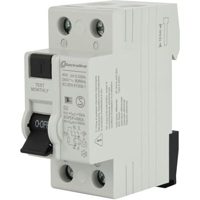 MARCA Interruttore differenziale 30MA 40A 6KA - Interruttore elettrico MARCA Interruttore differenziale 30MA 40A 6KA - Interruttore elettrico