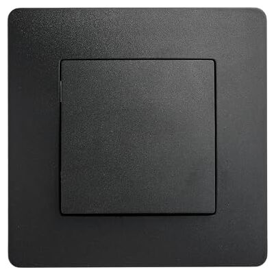 DEBFLEX Caly Interruttore Va e Viente Interruttore a Parete Quadrato per Controllo Illuminazione Terminali di Collegamento automatici ABS Installazione a incasso Nero 71 x 71 x 37 mm DEBFLEX Caly Interruttore Va e Viente Interruttore a Parete Quadrato per Controllo Illuminazione Terminali di Collegamento automatici ABS Installazione a incasso Nero 71 x 71 x 37 mm