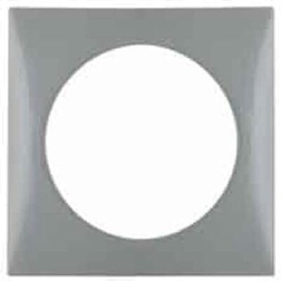 Hager – Cornice 1 elemento lucido grigio Hager – Cornice 1 elemento lucido grigio