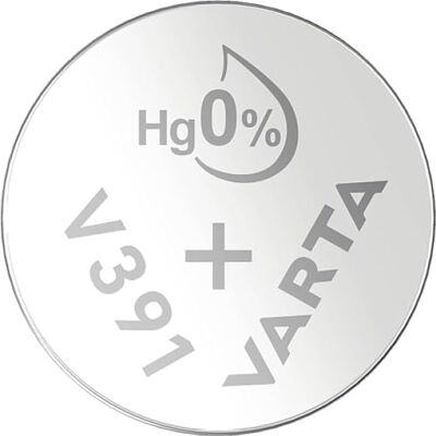 Varta 48018 SR55 (V391) batteria a bottone ossido d'argento-zinco 1 55 V Varta 48018 SR55 (V391) batteria a bottone ossido d'argento-zinco 1 55 V