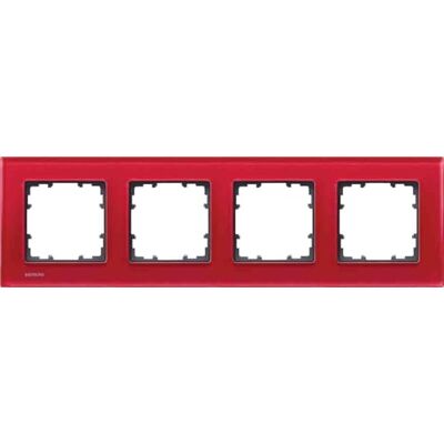 BJC Delta Miro vetro – Cornice cuadruple D. Miro 303 x 90 mm Rosso orientale BJC Delta Miro vetro – Cornice cuadruple D. Miro 303 x 90 mm Rosso orientale
