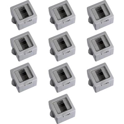 Electron 10 Scatole a montaggio esterno con sportello, 1 Modulo/posto, Compatibile con BTicino Matix, IP55 per esterno, Grigio, Custodia, Contenitore da parete porta frutti, interruttori/prese, idrobox Electron 10 Scatole a montaggio esterno con sportello, 1 Modulo/posto, Compatibile con BTicino Matix, IP55 per esterno, Grigio, Custodia, Contenitore da parete porta frutti, interruttori/prese, idrobox