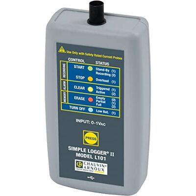 Chauvin Arnoux intensità di corrente della data logger con 1 canali per tensione ingresso Chauvin Arnoux intensità di corrente della data logger con 1 canali per tensione ingresso