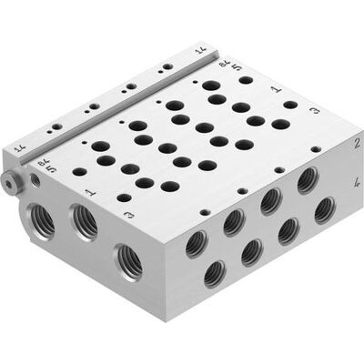 FESTO Model vabm-l1 – 14 W-g14 – 4 Manifold rail FESTO Model vabm-l1 – 14 W-g14 – 4 Manifold rail