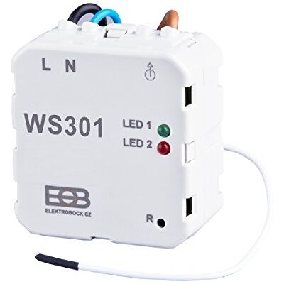 EOB WS301 Ricevitore wireless da incasso - Presa di corrente, Ricevitore wireless WS301 EOB WS301 Ricevitore wireless da incasso - Presa di corrente, Ricevitore wireless WS301
