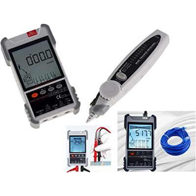 Kalea-Informatique VP618 - Tester RJ45, RJ11 - Multimetro per continuità e PoE Kalea-Informatique VP618 - Tester RJ45, RJ11 - Multimetro per continuità e PoE