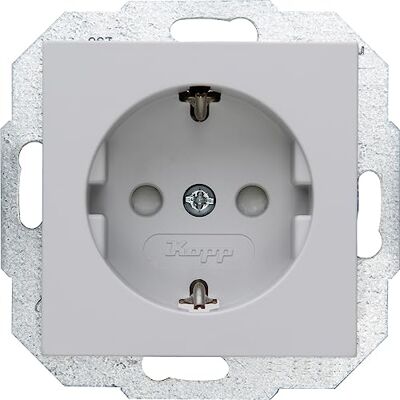 Kopp - Athenis RA KV - Grigio opaco - Incasso - Presa a muro Kopp - Athenis RA KV - Grigio opaco - Incasso - Presa a muro