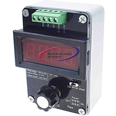 Sun 4-20mA Generatore, generatore di segnale regolabile, DC 0-10V 0 4-20mA Simulatore analogico di tensione corrente per la regolazione del valore PLC Panel LED Test (non ricaricabile) Sun 4-20mA Generatore, generatore di segnale regolabile, DC 0-10V 0 4-20mA Simulatore analogico di tensione corrente per la regolazione del valore PLC Panel LED Test (non ricaricabile)