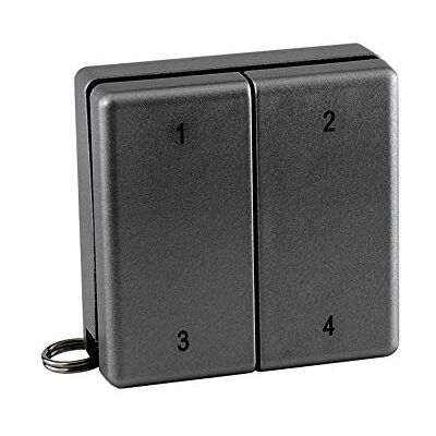 Eltako Funk sensore Mini a canali, 1 pezzi, antracite, fmh4s AN Eltako Funk sensore Mini a canali, 1 pezzi, antracite, fmh4s AN
