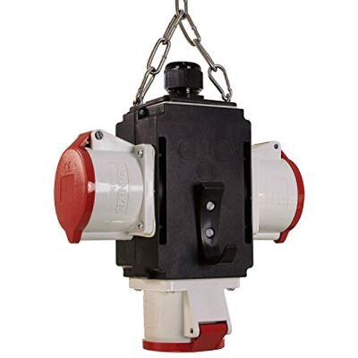 as - Schwabe as Schwabe MIXO Energy Cube V Distributore a muro con 3 prese CEE a 5 poli, 400 V, 32 A Distributore MIXO per una migliore alimentazione IP44 Made in Germany Nero I as - Schwabe as Schwabe MIXO Energy Cube V Distributore a muro con 3 prese CEE a 5 poli, 400 V, 32 A Distributore MIXO per una migliore alimentazione IP44 Made in Germany Nero I