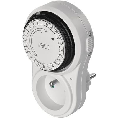 EMOS 1907010020 Timer giornaliero, 16 A EMOS 1907010020 Timer giornaliero, 16 A