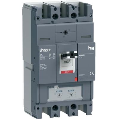 Hager HNJ400DR - Interruttore 3P 400A - Leistungsschalter Hager HNJ400DR - Interruttore 3P 400A - Leistungsschalter