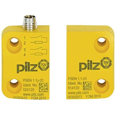 Pilz PSEN 1.1p-20 Interruttore di sicurezza magnetico - 8mm, IP65/IP67 Pilz PSEN 1.1p-20 Interruttore di sicurezza magnetico - 8mm, IP65/IP67