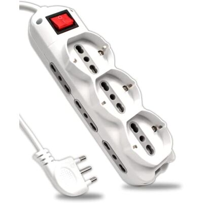 V-TAC - 9-Outlet 1,5m - 6Lati3Front - Ciabatta V-TAC - 9-Outlet 1,5m - 6Lati3Front - Ciabatta