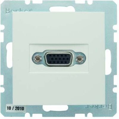Hager Toma VGA S/B bl. polar,mate Hager Toma VGA S/B bl. polar,mate