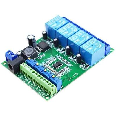 Sun DC 5V 12V 24V 4 canali Comparatore di tensione LM393 Relè Board (24V) Sun DC 5V 12V 24V 4 canali Comparatore di tensione LM393 Relè Board (24V)
