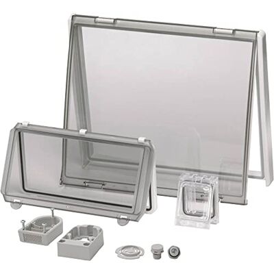 FIBOX Finestra per 26 moduli (L x L) 331 mm x 277 mm policarbonato L 43 II 4512298 FIBOX Finestra per 26 moduli (L x L) 331 mm x 277 mm policarbonato L 43 II 4512298