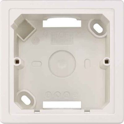 Bjc – Scatola Superficie doppia Delta Line Bianco Electrico Bjc – Scatola Superficie doppia Delta Line Bianco Electrico