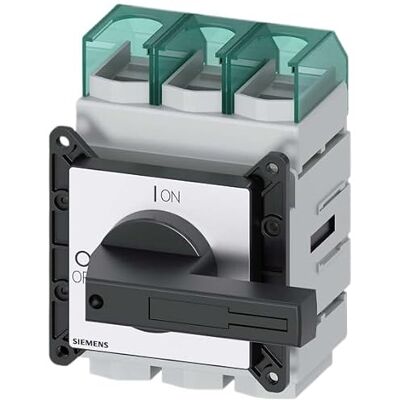 Siemens 3LD5 Interruttore separatore a 3 poli, 100 A, 100 A, SENTRON chiuso, classe J, dimensioni fusibili Siemens 3LD5 Interruttore separatore a 3 poli, 100 A, 100 A, SENTRON chiuso, classe J, dimensioni fusibili