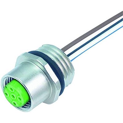 Murrelektronik stay connected M12 presa flangia A-cod. Montaggio a parete anteriore. Murrelektronik stay connected M12 presa flangia A-cod. Montaggio a parete anteriore.