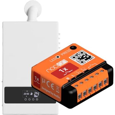 NodOn Attuatore di commutazione EnOcean, 2300 W Arancione NodOn Attuatore di commutazione EnOcean, 2300 W Arancione