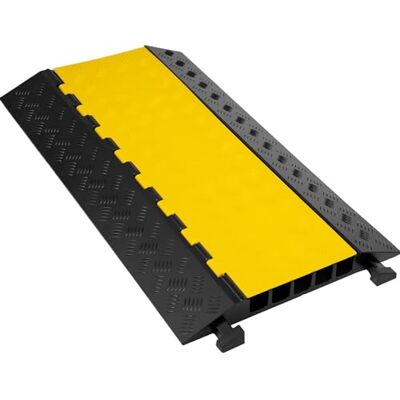 VEVOR 5 Canali Passacavo per Pavimento, Passacavo per Pavimento 35 "x20" x2 "Cavi, per Grondaie Messa a Terra, Riduttore di Velocità per la Protezione dei Cavi Elettrici VEVOR 5 Canali Passacavo per Pavimento, Passacavo per Pavimento 35 "x20" x2 "Cavi, per Grondaie Messa a Terra, Riduttore di Velocità per la Protezione dei Cavi Elettrici