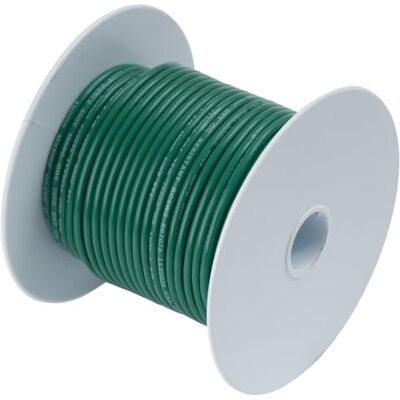 Ancor TINNED Copper Wire 18AWG (0,8MM²) Green 250FT Ancor TINNED Copper Wire 18AWG (0,8MM²) Green 250FT
