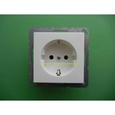 Jung , Inserto presa AS 500/A Plus Bianco alpino, , 10 pezzi Jung , Inserto presa AS 500/A Plus Bianco alpino, , 10 pezzi
