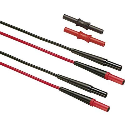 Fluke TL221 Cavi banana/dritto-banana/dritto SureGrip™ R+N Fluke TL221 Cavi banana/dritto-banana/dritto SureGrip™ R+N