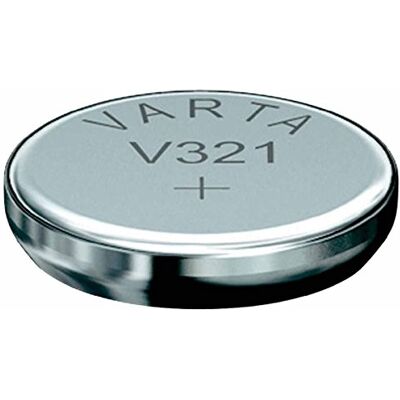 Batteria orologio ossido d'argento Varta V321/SR 65 - Batteria Batteria orologio ossido d'argento Varta V321/SR 65 - Batteria