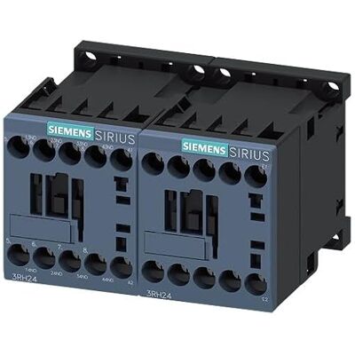 Siemens SIRIUS 3RH2 Protettore ausiliario 4 interruttori, 240 V AC / 10 A Siemens SIRIUS 3RH2 Protettore ausiliario 4 interruttori, 240 V AC / 10 A