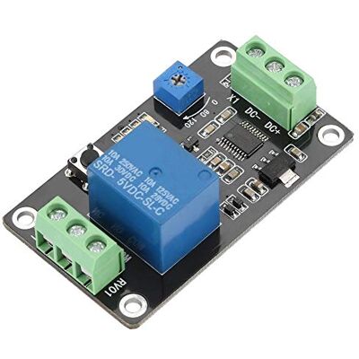 Walfront Ritardo Timer Relè DC 5V/12V/24V Modulo di Controllo Ritardo Temporizzato Trigger Autobloccante Ritardo Attivazione/Disattivazione Interruttore Timer Super 555 (DC5V) Walfront Ritardo Timer Relè DC 5V/12V/24V Modulo di Controllo Ritardo Temporizzato Trigger Autobloccante Ritardo Attivazione/Disattivazione Interruttore Timer Super 555 (DC5V)