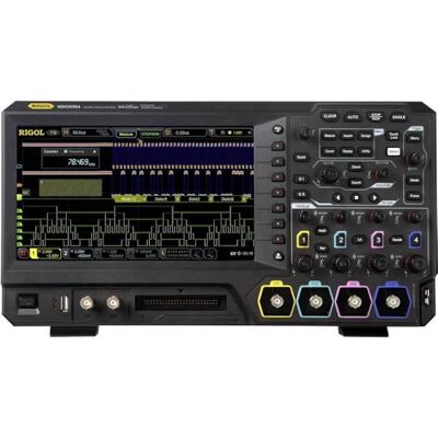 Rigol Oscilloscopio Mixed-Signal,70MHz,100Mpts,8GSa/s,2 canali analogici,16 canali digitali,funzione di generatore di segnali opzionale Rigol Oscilloscopio Mixed-Signal,70MHz,100Mpts,8GSa/s,2 canali analogici,16 canali digitali,funzione di generatore di segnali opzionale