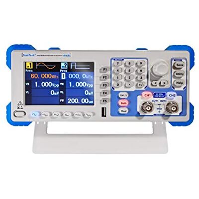 PeakTech 4165 – Generatore di forme d'onda arbitrarie 1µHz 65MHz e di funzioni a 2 canali, Contatore di frequenza a 200 MHz, AM, FM, PM, PWM, FSK, Schermo a colori TFT, Funzione Sweep/Burst PeakTech 4165 – Generatore di forme d'onda arbitrarie 1µHz 65MHz e di funzioni a 2 canali, Contatore di frequenza a 200 MHz, AM, FM, PM, PWM, FSK, Schermo a colori TFT, Funzione Sweep/Burst