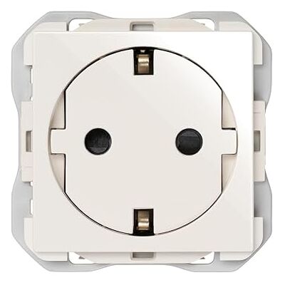 Simon Presa Schuko CLEAN 1 Elemento Serie 270 Sistema di Auto-Cover Magnetica Attacco a Vite 16A 250V ~ IP20 Da incasso Colore Bianco Simon Presa Schuko CLEAN 1 Elemento Serie 270 Sistema di Auto-Cover Magnetica Attacco a Vite 16A 250V ~ IP20 Da incasso Colore Bianco