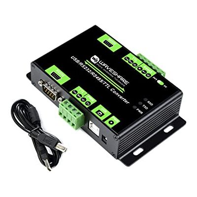 Waveshare USB/RS485/RS232/TTL Convertitore Industriale Isolato Multibus Convertitore Supporto USB/RS232/TTL a RS232/485/TTL, Integrati Circuiti di Protezione, Comunicazione Veloce, Migliore Compatibilità Waveshare USB/RS485/RS232/TTL Convertitore Industriale Isolato Multibus Convertitore Supporto USB/RS232/TTL a RS232/485/TTL, Integrati Circuiti di Protezione, Comunicazione Veloce, Migliore Compatibilità