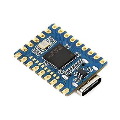 Waveshare RP2040-Zero Pico-like MCU Scheda di Sviluppo Basata su Raspberry Pi RP2040 Chip, Dual-core Arm Processore, Multifunzione GPIO Pins, USB-C Connettore, Dimensioni Ridotte Facile Integrazione Waveshare RP2040-Zero Pico-like MCU Scheda di Sviluppo Basata su Raspberry Pi RP2040 Chip, Dual-core Arm Processore, Multifunzione GPIO Pins, USB-C Connettore, Dimensioni Ridotte Facile Integrazione