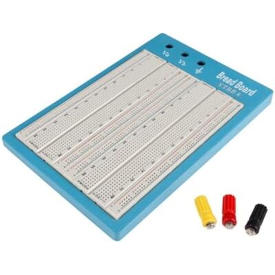 Velleman di alta qualità 1680 fori breadboard, multicolore Velleman di alta qualità 1680 fori breadboard, multicolore
