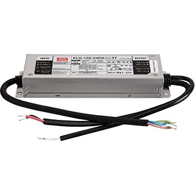 MEAN WELL Trasformatore LED a tensione costante, 150 W, 6,25 A, 12-24 MEAN WELL Trasformatore LED a tensione costante, 150 W, 6,25 A, 12-24