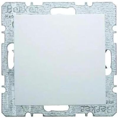 Berker Hager – Placca di copertura bianco Piastra Berker Hager – Placca di copertura bianco Piastra